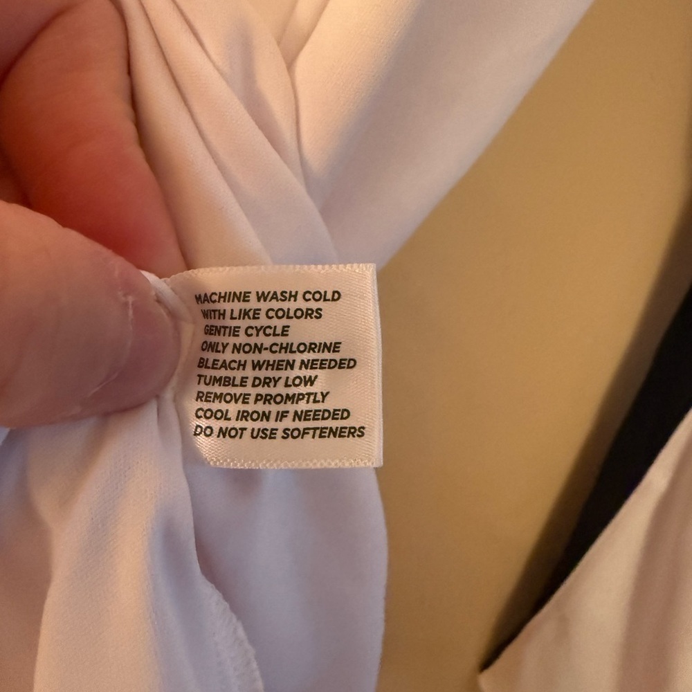 Lady Hagen White and Blue Women’s Polo Shirt - Picture 6 of 7